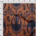 thumbnail image 2 of oneOone Viscose Chiffon Fabric Ethnic Ikat Print Sewing Fabric BTY 42 Inch Wide, 2 of 4