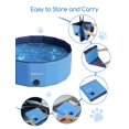 thumbnail image 3 of Meowant Foldable Dog Pools for Large Dogs, Hard Plastic Kiddie Pool Dog Swimming Pool, Collapsible Dog Pet Bath Pool, Portable Ki, 3 of 7