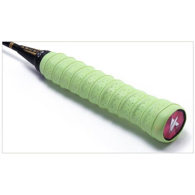 Tennis Grip Tacky Tennis Racket Grip Tape Absorbent Anti-Slip Tennis Overgrip for Tennis Badminton Pickleball Racquet Handle Grip with Damping Ridges Overgrips