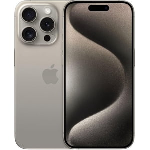 Restauré Apple iPhone 15 Pro Max 512GB (Titane naturel) 6.7" Super Retina XDR, A17 Pro - Ouvrir la boîte