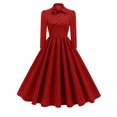 thumbnail image 1 of FcBaudy Robes de Soirée, Robes d'Été pour Femmes, Robes pour Femmes Européennes et Col Rond Dentelle Sans Manches Robe Cocktail d'Halloween Robe de Soirée Robe Femme, 1 of 7