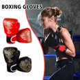 thumbnail image 3 of Boxing Gloves For Adult,Boxing Training Gloves,Sparring For Punching Bag= O9O5, 3 of 8
