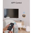 thumbnail image 4 of Barre d'Alimentation Intelligente, Parasurtenseur Wi-Fi Compatible avec Alexa Google Home, Prises de Courant Intelligentes avec 3 Ports de Charge Usb 3, Rallonge Multiprise pour Maison Bureau Croisière Bateau Voyage, 10 A, 4 of 6