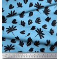 thumbnail image 3 of Soimoi Velvet Fabric Wildflower Floral Print Fabric by Yard 58 Inch Wide, 3 of 3