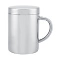 thumbnail image 1 of Durable Stainless Steel Double Walled Insulated Mug Cups with Handle Lid (L), 1 of 5