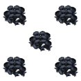 thumbnail image 3 of Wweixi 10pcs Plastic Artificial Flowers - Lifelike Beauty For Any Setting Artificial Silk Peonies Flowers black 5Set, 3 of 6