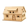 thumbnail image 2 of TISHITA 1:60 Scale Decor Miniature House Model for Gift Teens Adults Micro Landscape Style D, 2 of 8