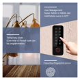 thumbnail image 3 of 12V Waterproof Wifi Standalone Fingerprint RFID Access Keypad Door Lock System Magnetic Alarm Time, 3 of 6