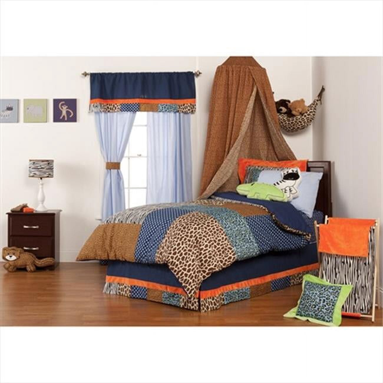 One Grace Place 10-14b054 Douillette Simple pour Garçon Jazzie Jungle