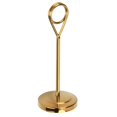thumbnail image 1 of Picture Table Number Holder Stainless Steel Durable Fade  Lightweight Picture Clip for Hotel Restaurant, 1 of 8