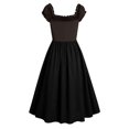 thumbnail image 3 of Élégante Robe Débardeur pour Femmes Sans Manches Midi d'Été avec Poches, 3 of 3