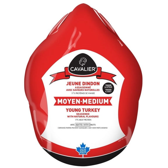 Cavalier Frozen Utility Turkey 5-7kg, 5-7 kg