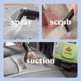 thumbnail image 4 of Bissell Little Green Mini Cordless Portable Carpet And Upholstery Deep Cleaner, Car/Auto Detailer, With Hydrorinse Self-Cleaning Tool And 4"" Tough Stain Tool, 4015, 4 of 5