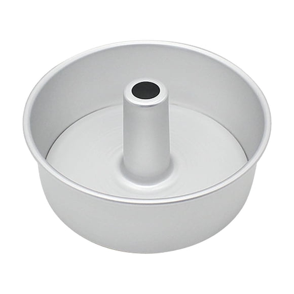 Moule à Gâteau des Anges 6 Pouces/8 Pouces avec Fond Amovible, Moule à Tube Rond en Aluminium, Ensemble de Biscuits pour Gâteau Chiffon, Ensembles de Cuisson pour Adultes, Moule à Bûche de Noël, Silicone Spatial, Silicone Cœur de la Saint-Valentin