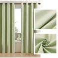 thumbnail image 2 of MTBLYS Panneau de Rideau 63 Pouces L X 52 Pouces H Occultant pour Fenêtre Panneau Simple Réduction du Bruit Chambre Salon, 2 of 6