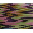 thumbnail image 4 of oneOone Georgette Viscose Black Fabric Chevron Ikat Sewing Craft Projects Fabric Prints By Yard 42 Inch Wide, 4 of 4