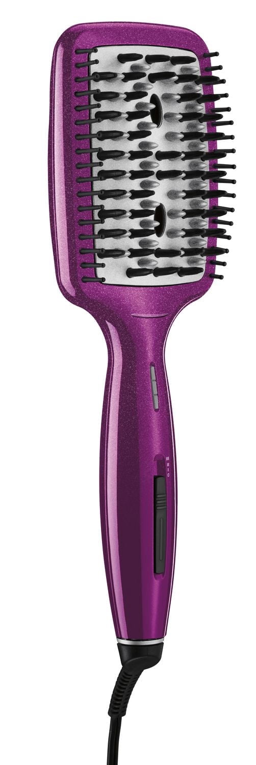 Conair Infinitipro Brosse Chauffante Céramique Infusée de Diamant, Rose, 1 Pk