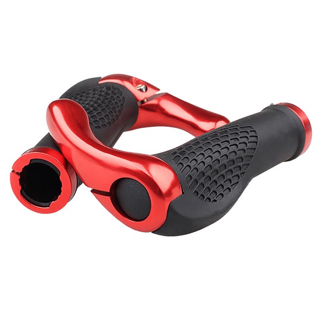 Bangcool 1 Paire Poignée Vélo Anneau Ergonomique en Alliage d'Aluminium Poignée Guidon Poignée Vélo Poignée