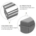 thumbnail image 4 of 1 Set Laboratory Microscope Slides Staining Rack Plastic Slides Staining Jar Storage Slides Rack, 4 of 8
