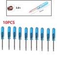 thumbnail image 1 of 10pcs Mini Slotted Cross Screwdrivers For X-box Laptop Repair Tool 1.5/2.0/3.0mm, 1 of 5