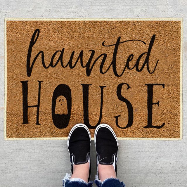 HLONK Decorations Doormat Halloween Decor Halloween Door Personalized Front Home Decor