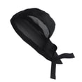 thumbnail image 2 of pitrice Chef Hat Waiter Grill Unisex BBQ Bakery Uniform Caps Hat Black, 2 of 9