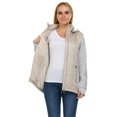 thumbnail image 5 of Swiss Tech Ladies Quilted Mixed Media Jacket, 5 of 5