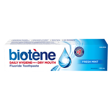 Biotene Fresh Mint Fluoride Toothpaste, 100 mL