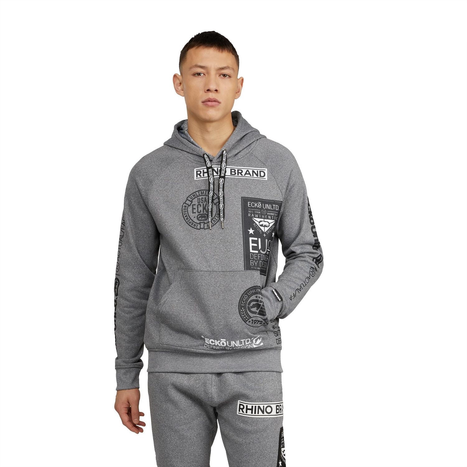 Ecko Unltd Men’s All Patched Up Hoodie