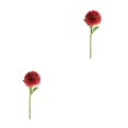 thumbnail image 1 of Baohd 1/2/3/5 10pack/lot Realistic Appearance Artificial Flower For Party Decor And Home Decor Deep Coffee 2PCS, 1 of 6