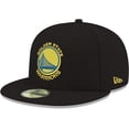 thumbnail image 3 of New Era NBA Golden State Warriors 59FIFTY Casquette Ajustée - Noir, 3 of 3