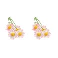 thumbnail image 2 of LSLJS 10 Mini Artificial Daisies Small Marguerite Flowers Fake Spring Flowers Decorative Imitation Flowers with Stems Home Decoration Variety, Plastic Simulated Daisy, 2 of 6