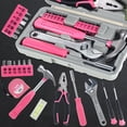 thumbnail image 2 of SUTENGDA 18/19/20Pcs Household Tool Set Portable Household Basic Hand Tool Set Multi-functional Home Tool Kit with Pliers Hammers Wrench and Screwdrivers for DIY Building Home Maintenance, 2 of 10