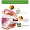 thumbnail image 4 of 2 Pcs Portable Mini Scellant Sac de Chaleur à la Maison en Plastique Snacks Sac Scellant Machine Emballage Alimentaire Sac de Rangement de Cuisine Clips, Rose, 4 of 5