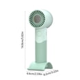 thumbnail image 3 of Yhmxh Fan-Small Fan Portable Fan Floor Fan Standing Fan Handheld Turbo Fan USB Rechargeable Silent Student Dormitory Office Portable Wind Turbine Fan Mini Fan, 3 of 6