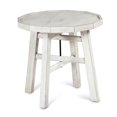 thumbnail image 1 of Steve Silver Table d'Appoint en Bois Blanc Albâtre Vieilli Paisley, 1 of 5