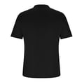 thumbnail image 4 of Men Casual Solid Turndown Pullover Button Short Sleeve Blouse Tops, 4 of 6