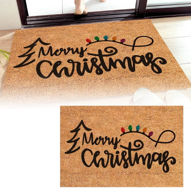 Merry Christmas Carpet Christmas Welcome Carpet Photo Props Mat Christmas Snowman Snowflake Carpet Christmas Mat Large Throw Blankets Large Carpet 5x7 Rug Bedroom Area Rugs 5x7 Bed Throw Throws And