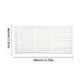 thumbnail image 2 of Filtre de Remplacement Lavable pour eufy C10, Lot de 4/10 Inclus, 2 of 5