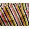 thumbnail image 4 of oneOone Silk Tabby Fabric Roman Stripe Print Fabric By The Yard 42 Inch Wide, 4 of 4