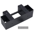 thumbnail image 2 of Support à Bois, 13,2 X 3,9 X 5,8 Pouces Extérieur Intérieur Robuste, Résistant aux Intempéries, Bricolage, Support Extérieur pour Bois, 2 of 8