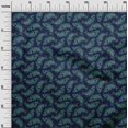 thumbnail image 2 of oneOone Cotton Cambric Fabric Fish Ocean Fabric Prints by Yard 56 Inch Wide, 2 of 4