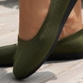 thumbnail image 3 of Dakaela Ballerines Chaussures Plates Femmes Habillées Bout Rond à Enfiler Ballerine Marche Mocassins à Petit Talon Compensé, 3 of 8