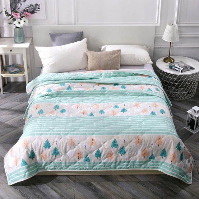 Dvkptbk Cooling Blanket Bed Blanket Twin Thermal Blanket Lightweight Bed Breathable Soft Comfortable Blanket for All Season Bedding