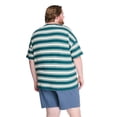 thumbnail image 3 of T-shirt ample à rayures George Plus pour hommes, 3 of 6