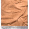 thumbnail image 1 of Soimoi Moss Georgette Fabric Dots Dots Printed Fabric 1 Yard 42 Inch Wide, 1 of 5