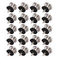 thumbnail image 2 of 20Pcs Sangle de Guitare Bouton Fin Cheville Métal Accessoire Instrument Kit pour Basse Ukulélé, 2 of 14