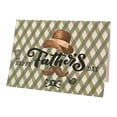 thumbnail image 1 of Greeting Cards Mattes Texture Father'S Day Gift Gouache Nostalgic Decoration Greeting Card, 1 of 3