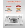 thumbnail image 3 of VEVOR Electric Meat Cutter Machine 550W Commercial Meat Slicer for Kitchen Restaurant, 3 of 9