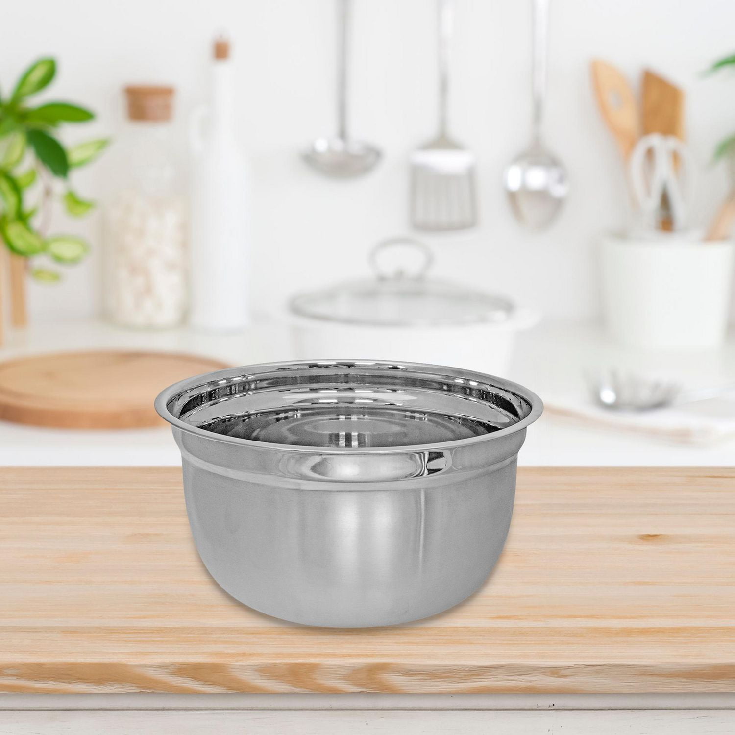IH Casa Decor En Acier Inoxydable Allemand Bol 6.75" - Ensemble De 2